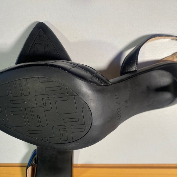 Unisa - Size 7.5M - Women's Unyanni Slingback Pointed Toe Leather Heels - Picture 11 of 11